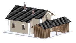 Igra Model 261005 - H0 - Wachhaus mit Warteraum